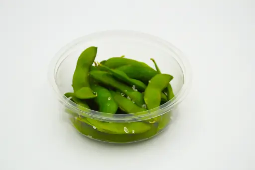Boiled Edamame with Sea Salt